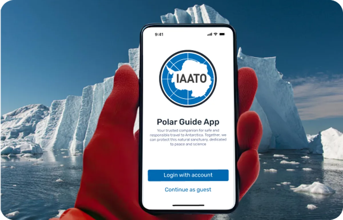 IAATO Polar Guide App screenshot