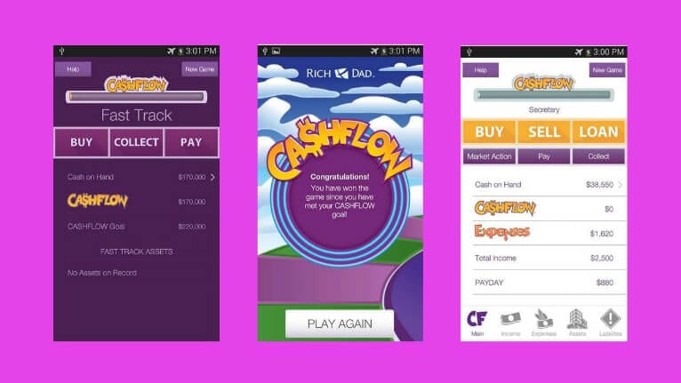 bright purple color ui