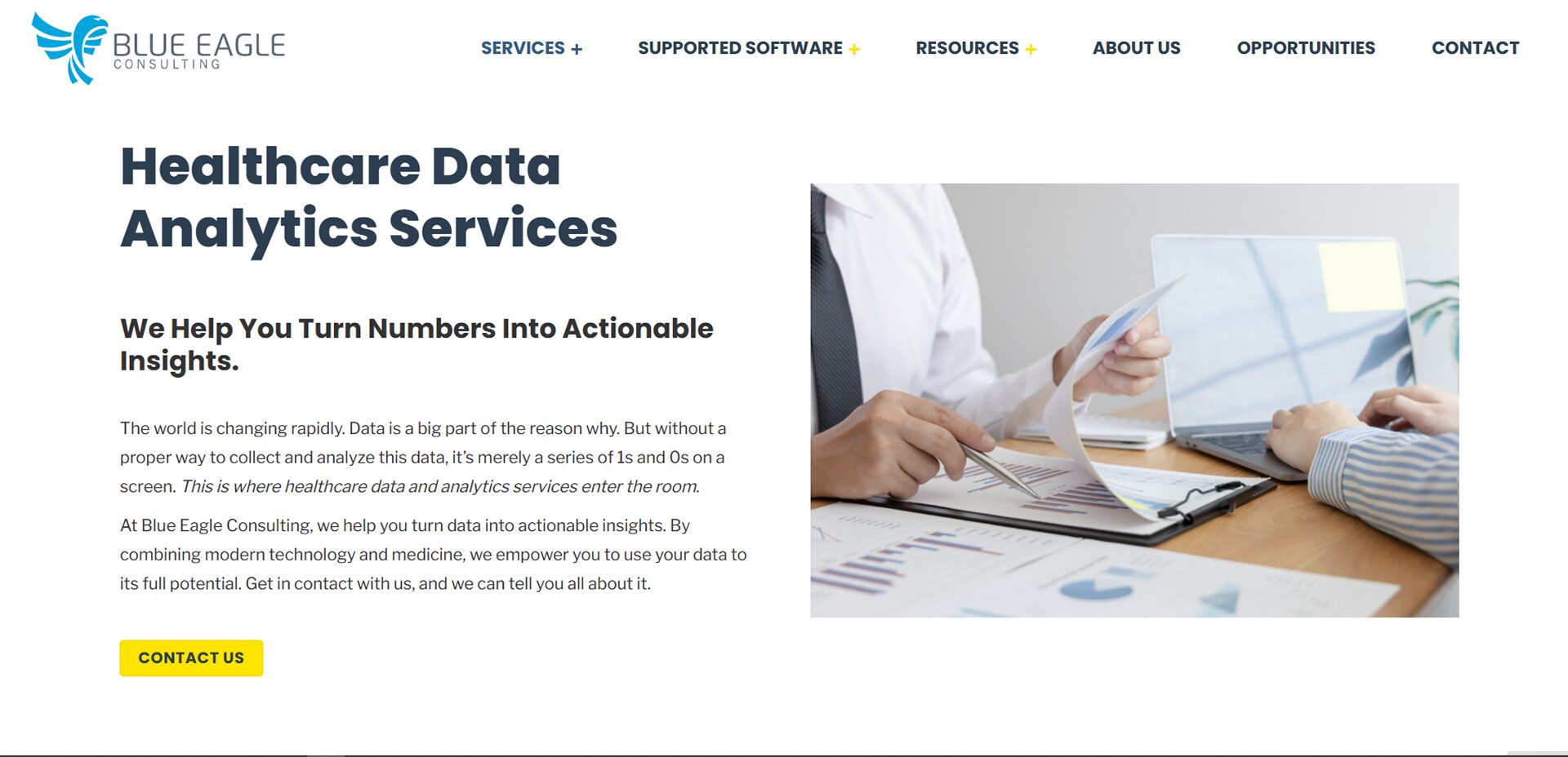 Top companies in healthcare data analytics services​ 