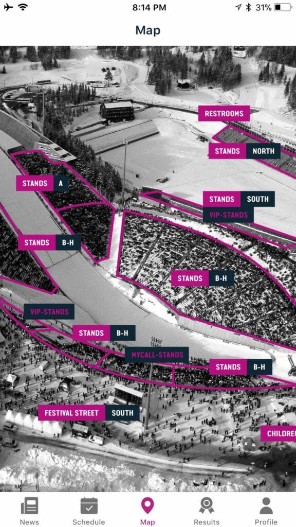 Holmenkollen Ski Fest App