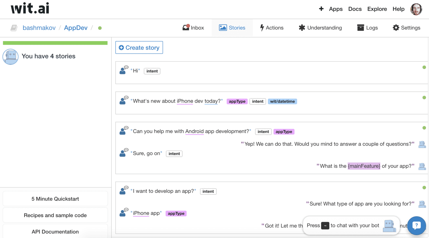 Бот c ai на русском ролка. Wit.ai. Wit.ai бот. Чартер АИ бот. Natural language interface.