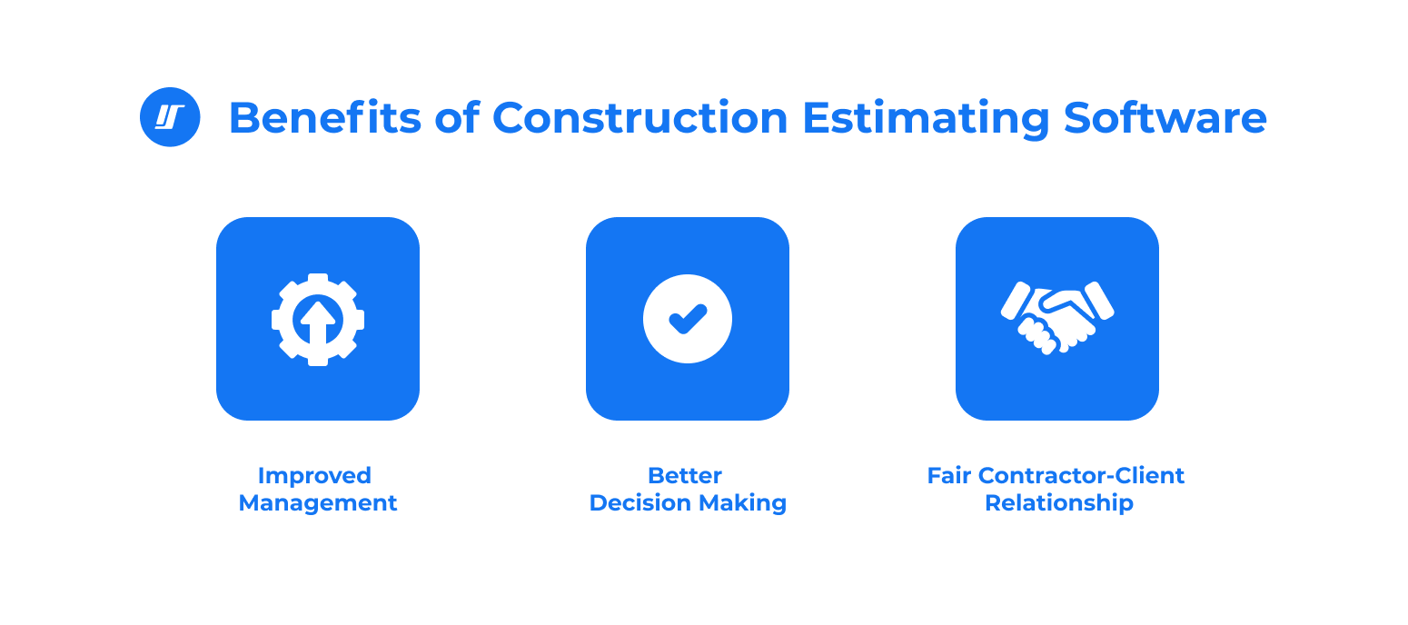 Сonstruction estimating software benefits listed in the article