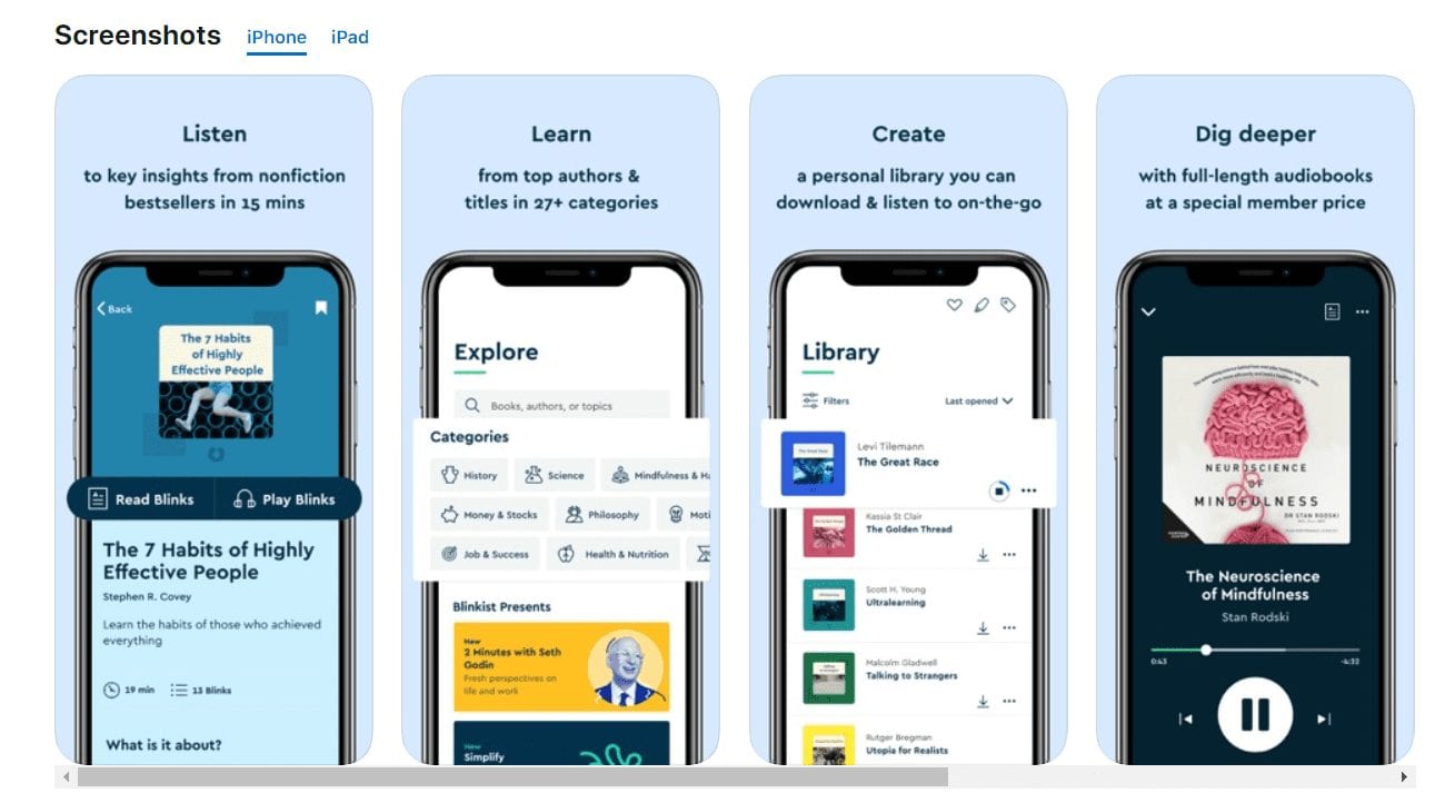 Blinkist App