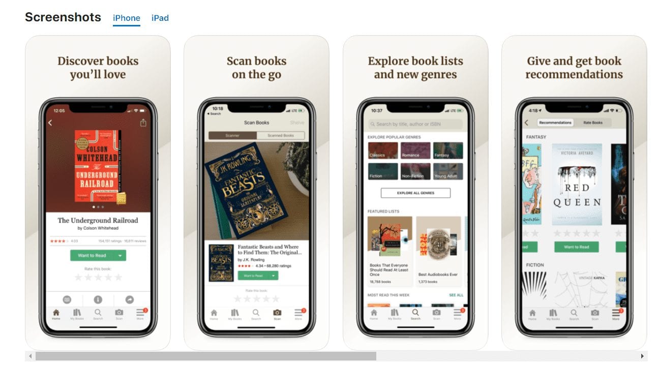 Goodreads App