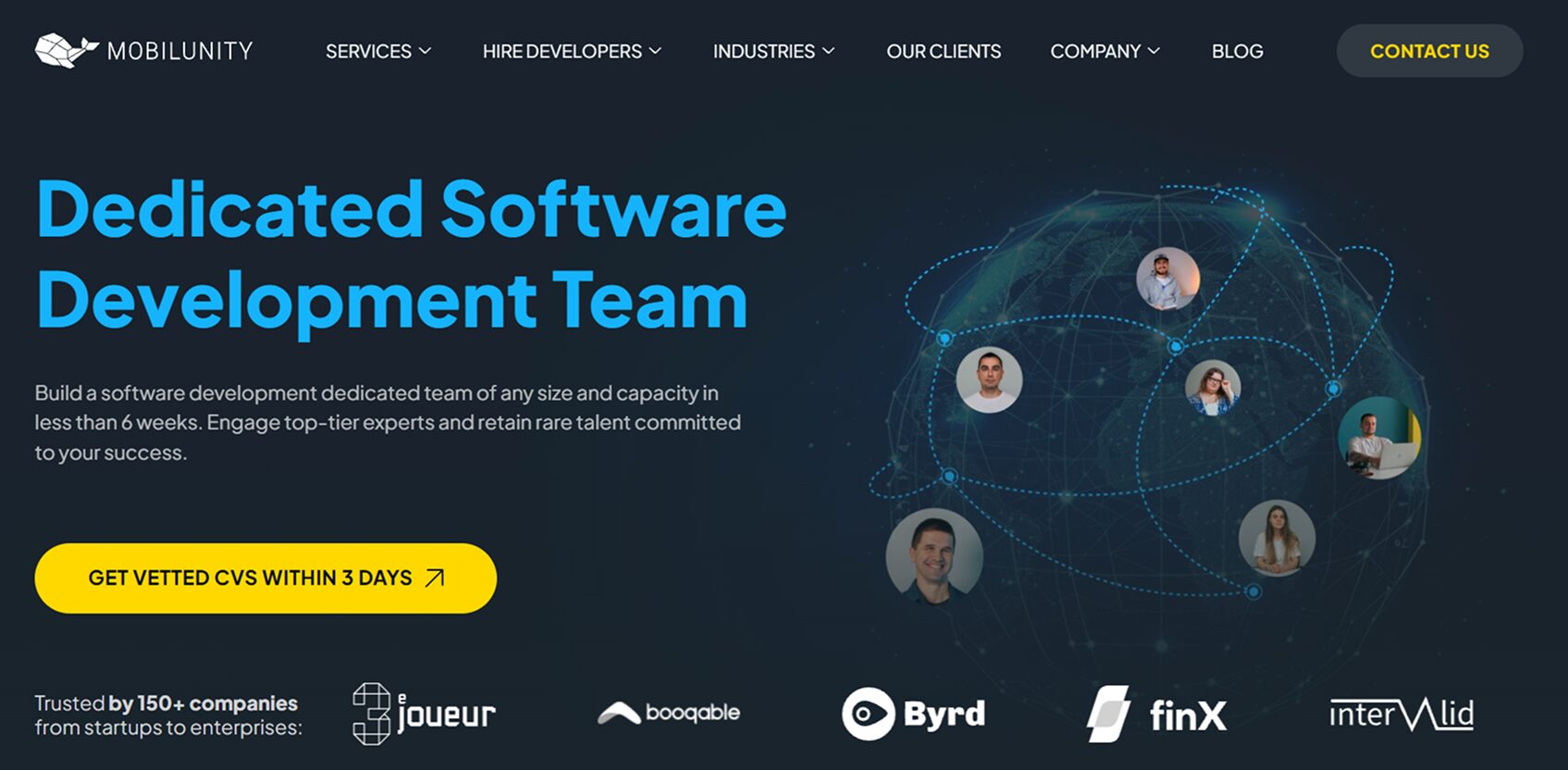 Mobilunity: best dedicated development company 2026 